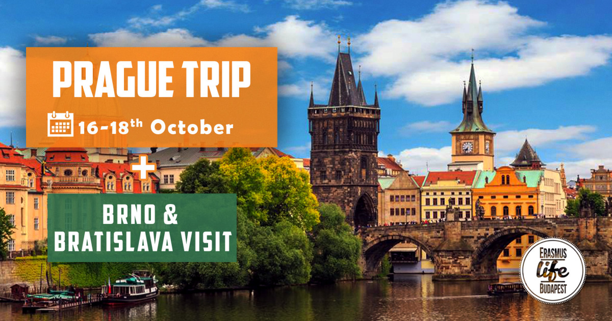 Prague Trip by ELB w/ Brno & Bratislava visit ✘ 16-18 October