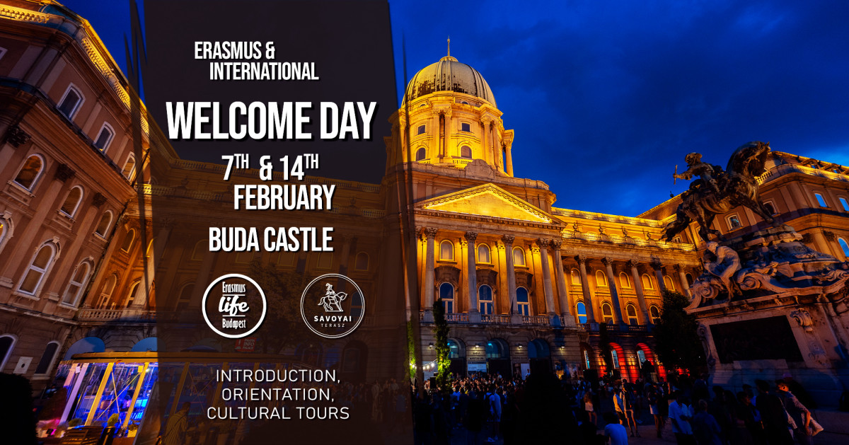 Erasmus and International Welcome Day @Buda Castle ✘ 7 Feb ✘Free event