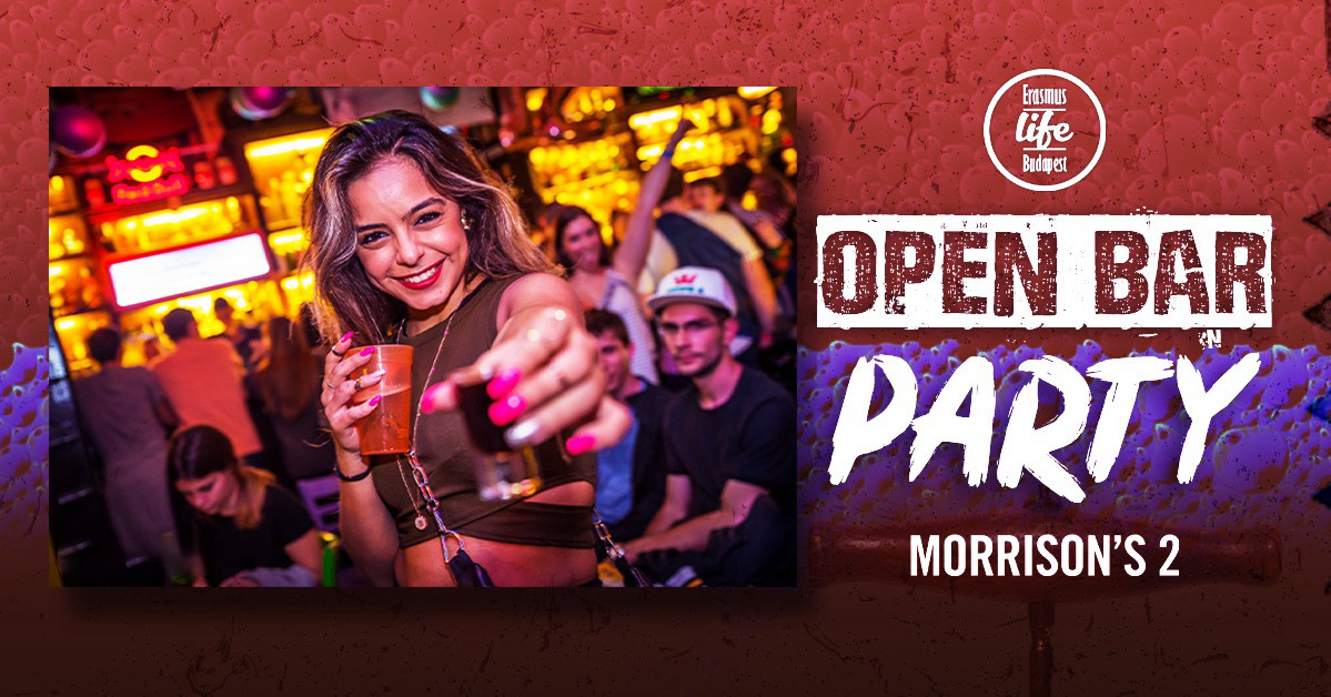 #Unlimited Open Bar Party ✘ Special Discount @Morrison’s 2
