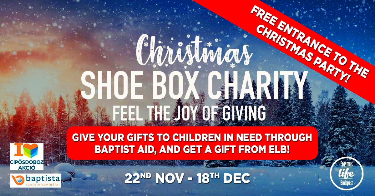 Christmas Shoe Box Charity with ELB &amp; Baptist Aid &#8211; 2024