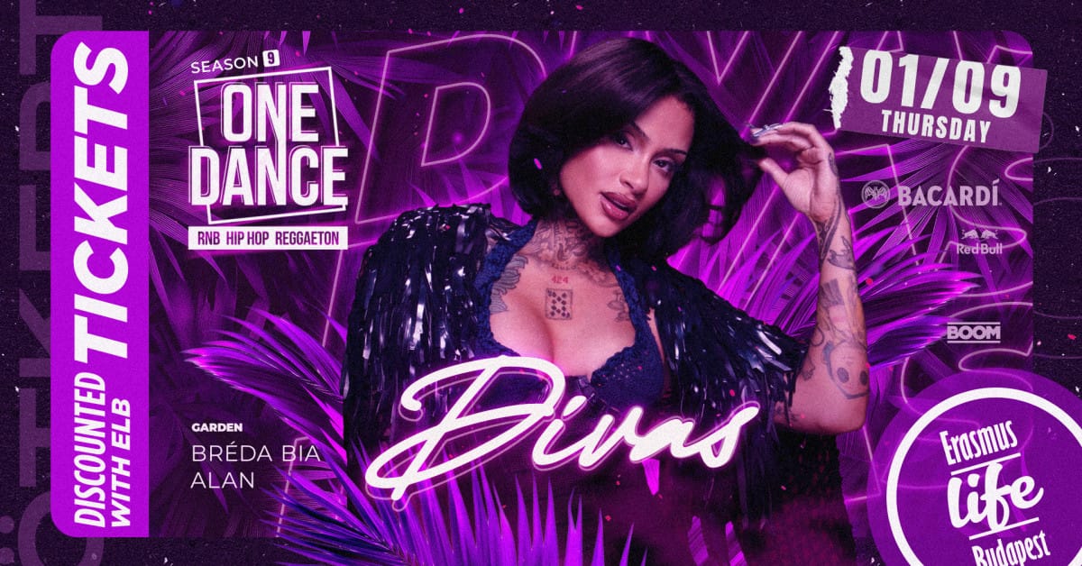 ONE DANCE @Ötkert ✘ 9th Jan ✘ Discounted tickets