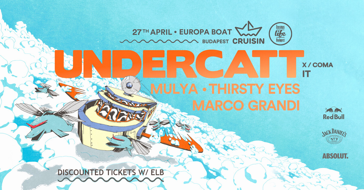 Cruisin Daytime Boat Party w/ UNDERCATT @Európa Boat – 27th April