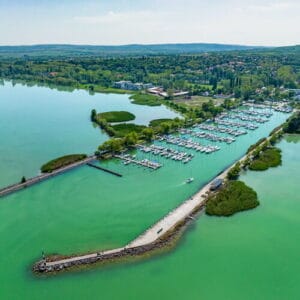 Balatonszemes bird view