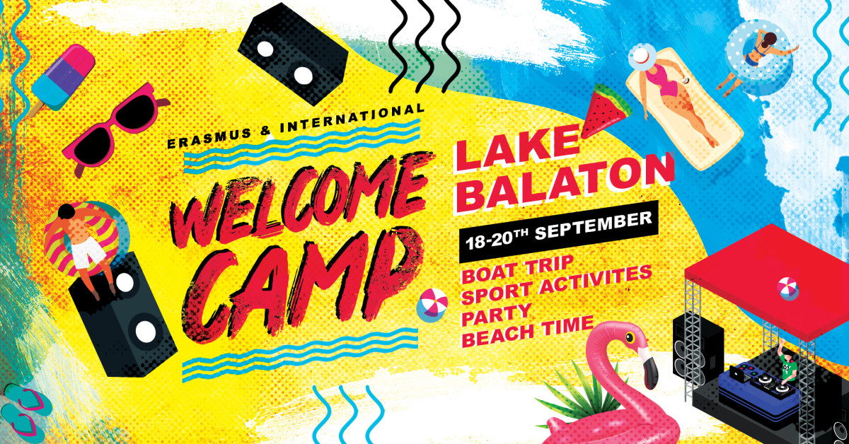 ELB invites you to the Erasmus & International Welcome Camp at Lake Balaton đïžđ
đ
Save the Date: 18-20 September! Details below!