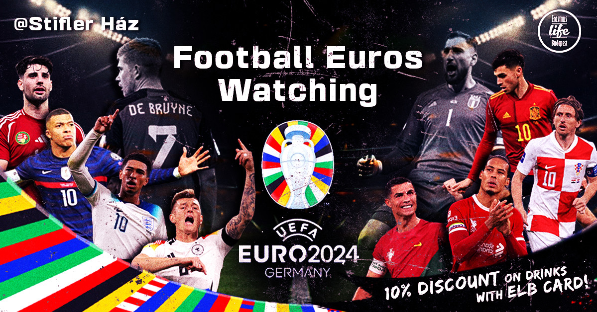 Football Euros Watching @Stifler Ház – 10% discount on drinks